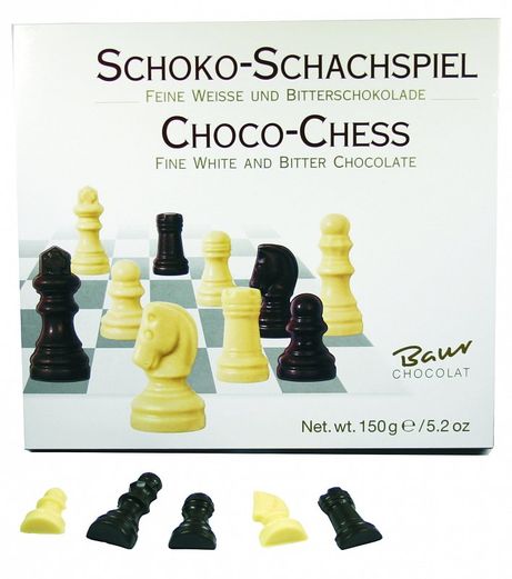 BAUR Čokoládový Šachy 150g