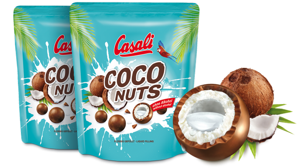 Casali kokosové kuličky bez alkoholu 100g