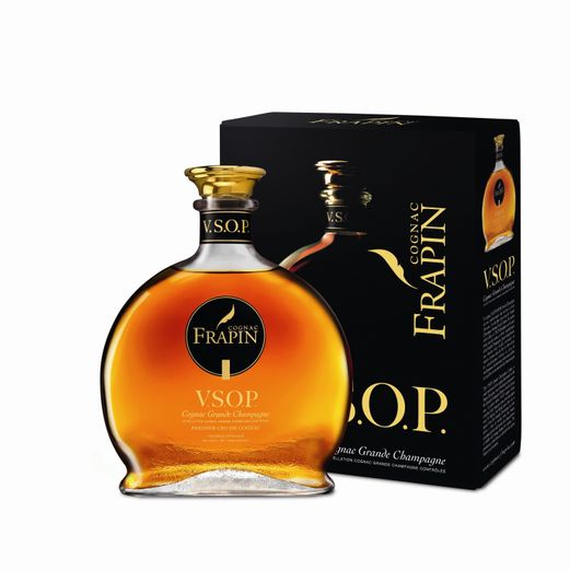 Cognac Frapin VSOP v klasickém dekantéry 0,7 l