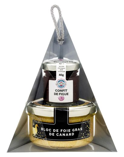 DUCS DE GASCOGNE Kachní játra foie gras a fíkový džem