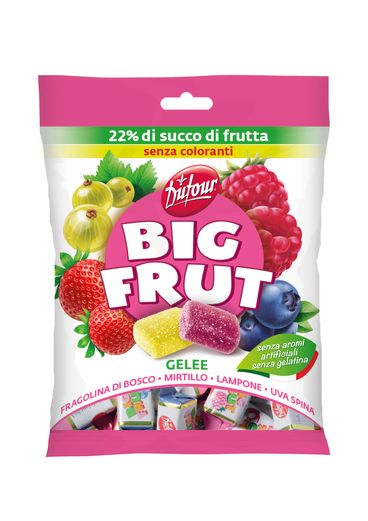 DUFOUR BIG FRUT ŽELÉ BONBONY Lesní ovoce 150g