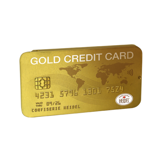 HEIDEL  Zlatá Kreditní Karta 30g