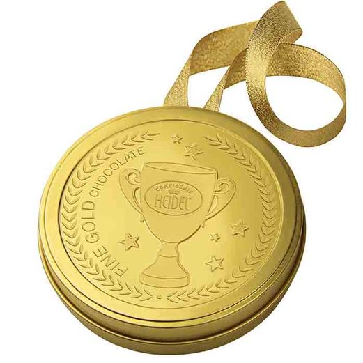 HEIDEL Čokoládová Zlatá Medaile 30g