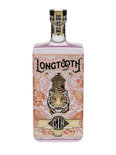 LONGTOOTH Gin Ruža a Jahody 0,7l