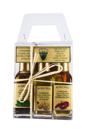 MARCHESIi Mix ochucených oliv.oleju (3x20ml)