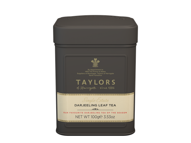 Taylors Čaj Darjeeling sypaný v plechovce