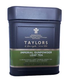 Taylors Čaj Imperial Gunpowder sypaný v plechovce